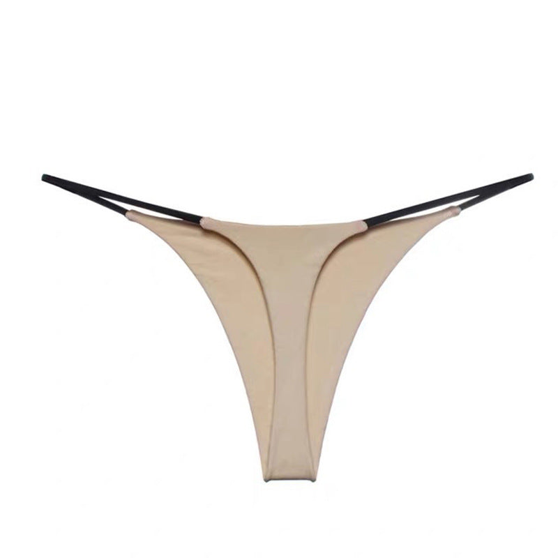 Cosycrazy® Seamless Low-Rise Pleated Design G-String